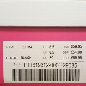 Black Flat Pointy Shoes